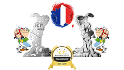 10 Euro Asterix - Idefix Silber PP 2022 Frankreich  