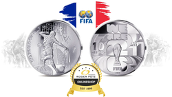 10 Euro FIFA Fußball WM 2026 Silber PP 2025 Frankreich 10 Euro FIFA Fußball WM 2026 Silber PP 2025 Frankreich