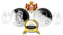10 Euro Monaco Grace Kelly Silber PP 2019 10 Euro Monaco Grace Kelly Silber PP 2019