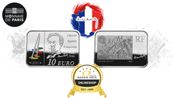 Zum Silberpreis ! 10 Euro Frankreich Silber 2011 Malerserie Kandinsky 