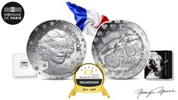 10 Euro Marilyn Monroe 2026 Silber antik finish Frankreich