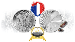 10 Euro Moliere Silber PP 2022 Frankreich 