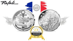 10 Euro Frankreich Silber PP 2022 Rafale Marine