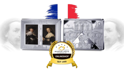 10 Euro Rembrandt Silber Farbdruck PP 2025 Frankreich 