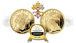 10 Euro Die Taufe 2016 Vatikan Gold PP 10 Euro Die Taufe 2016 Vatikan Gold PP