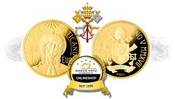 10 Euro Die Taufe 2017 Vatikan Gold PP 10 Euro Die Taufe 2017 Vatikan Gold PP