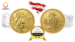 100 Euro Gold PP 2008 Krone des Römischen Reiches Österreich