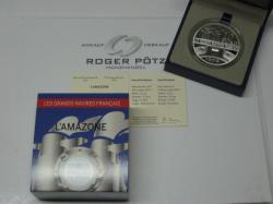 10 Euro L'Amazone Silber PP 2013 Schiffsserie Frankreich