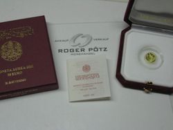 10 Euro Die Taufe 2021 Vatikan Gold PP 