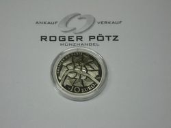 Roger Pötz: 3 x 10 Euro Frankreich Silber PP 2016 UEFA EM Roger Pötz: 3 x 10 Euro Frankreich Silber PP 2016 UEFA EM