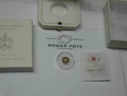 10 Euro Gold PP Sede Vacante 2013 Vatikan Sedisvakanz