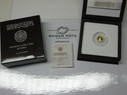 10 Euro Die Taufe 2023 Vatikan Gold PP  