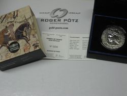 Roger Pötz: 10 Euro Frankreich Silber PP 2016 Mathilde