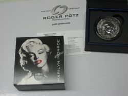 10 Euro Marilyn Monroe 2026 Silber antik finish Frankreich
