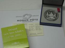 1,50 Euro Frankreich Silber PP 2006 Invalidendom