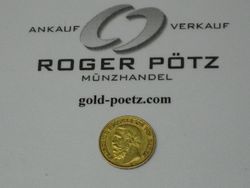 Jäger 188 10 Mark Gold Baden 1880 G Friedrich I