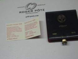 1 Dukat Gold 1986 PP Niederlande