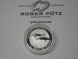 Australien 1  $  Silber 2021 Fraser´s Dolphin  Australien 1  $  Silber 2021 Fraser´s Dolphin