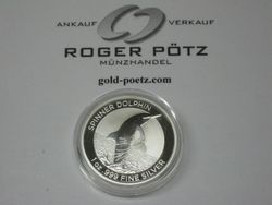 Australien 1  $  Silber 2020 Spinner Dolphin   Australien 1  $  Silber 2020 Spinner Dolphin