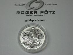 Australien 1  $  Silber PP 2022 New South Wales Känguru Löwe