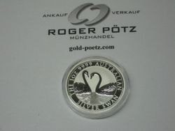 Australien 1  $  Silber1 Feinunze 2022 Swan Schwan 