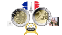 2 Euro Frankreich 2025 Notre Dame PP 2 Euro Frankreich 2025 Notre Dame PP
