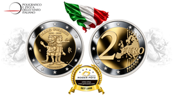 2 Euro Italien 2026 Pinocchio polierte Platte  