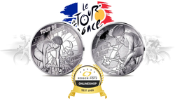 2 x 10 Euro Silber PP 2025 Tour de France Frankreich 2 x 10 Euro Silber PP 2025 Tour de France Frankreich