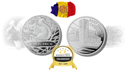 2 x 1,25 Euro Eichhörnchen und Caselles Coincard 2022 Andorra 2 x 1,25 Euro Eichhörnchen und Caselles Coincard 2022 Andorra