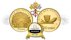 20 + 50 Euro Gold Vatikan 2007 PP  