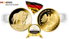 20 Euro Gold, Goldmünzen BRD, 2026, roger, poetz, münzen, Wisent