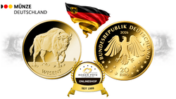 20 Euro BRD Gold PP 2026 Wisent