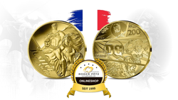 200 Euro Gold PP 2025 DC Comics Frankreich  