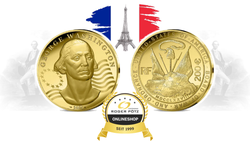 200 Euro George Washington Gold PP 2025 Frankreich 200 Euro George Washington Gold PP 2025 Frankreich
