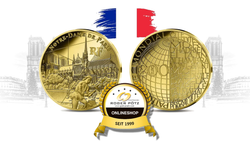 200 Euro UNESCO Notre Dame Gold PP 2025
