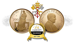 200 Euro Gold 2013 PP Vatikan Die Hoffnung 200 Euro Gold 2013 PP Vatikan Die Hoffnung