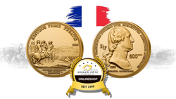 200 Euro George Washington Gold PP 2021 Frankreich  