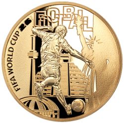 200 Euro FIFA Fußball WM 2026 Gold PP 2025 Frankreich