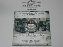 10 Euro Straßenbahn Silber PP 2026 Bulgarien