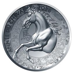 10 Euro Jahr des Pferdes Silber PP 2026 Frankreich 