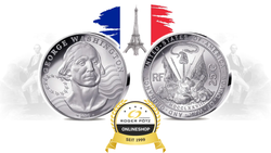 25 Euro George Washington Silber HR PP 2025 Frankreich 25 Euro George Washington Silber HR PP 2025 Frankreich