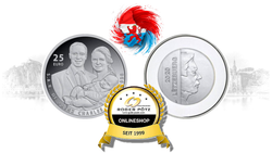 25 Euro Silber Geburt Prinz Charles 2020 polierte Platte Luxemburg