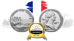 25 Euro George Washington Silber HR PP 2021 Frankreich 25 Euro George Washington Silber HR PP 2021 Frankreich