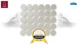 35 x 5 Euro 35 Feinunzen Silber 2025 st Wanderfalke San Marino 