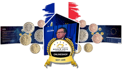 3,88 Euro Miniset Delors 2025 st Frankreich 