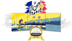 3,88 Euro Miniset Tour de France 2025 st Frankreich 3,88 Euro Miniset Tour de France 2025 st Frankreich