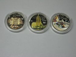 3 x 10 Euro Spanien 2026 Silber Gaudi Collection 