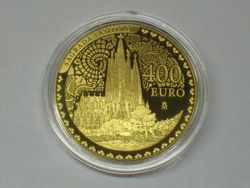 400 Euro Spanien 2026 Gold Sagrada Familia