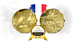 5 Euro Gold PP 2025 DC Comics Frankreich 