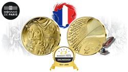 5 Euro Moliere Gold PP 2022 Frankreich 